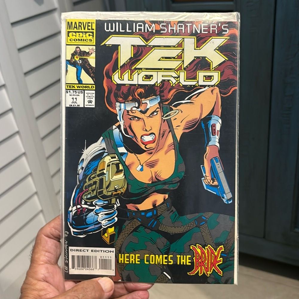 Year 1993 William Shatner’s  TEK World Comic